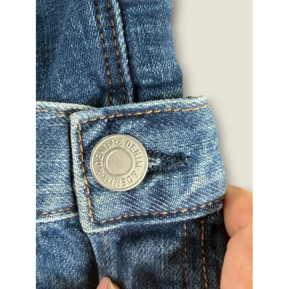 Devised Antithetical Upcycled Deconstructed Patchwork Denim Mini Skirt XS S